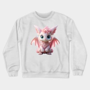 Adorable Baby Cotton Candy Dragon Crewneck Sweatshirt